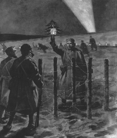 The Christmas Day Truce of 1914 by Frederic Villiers
